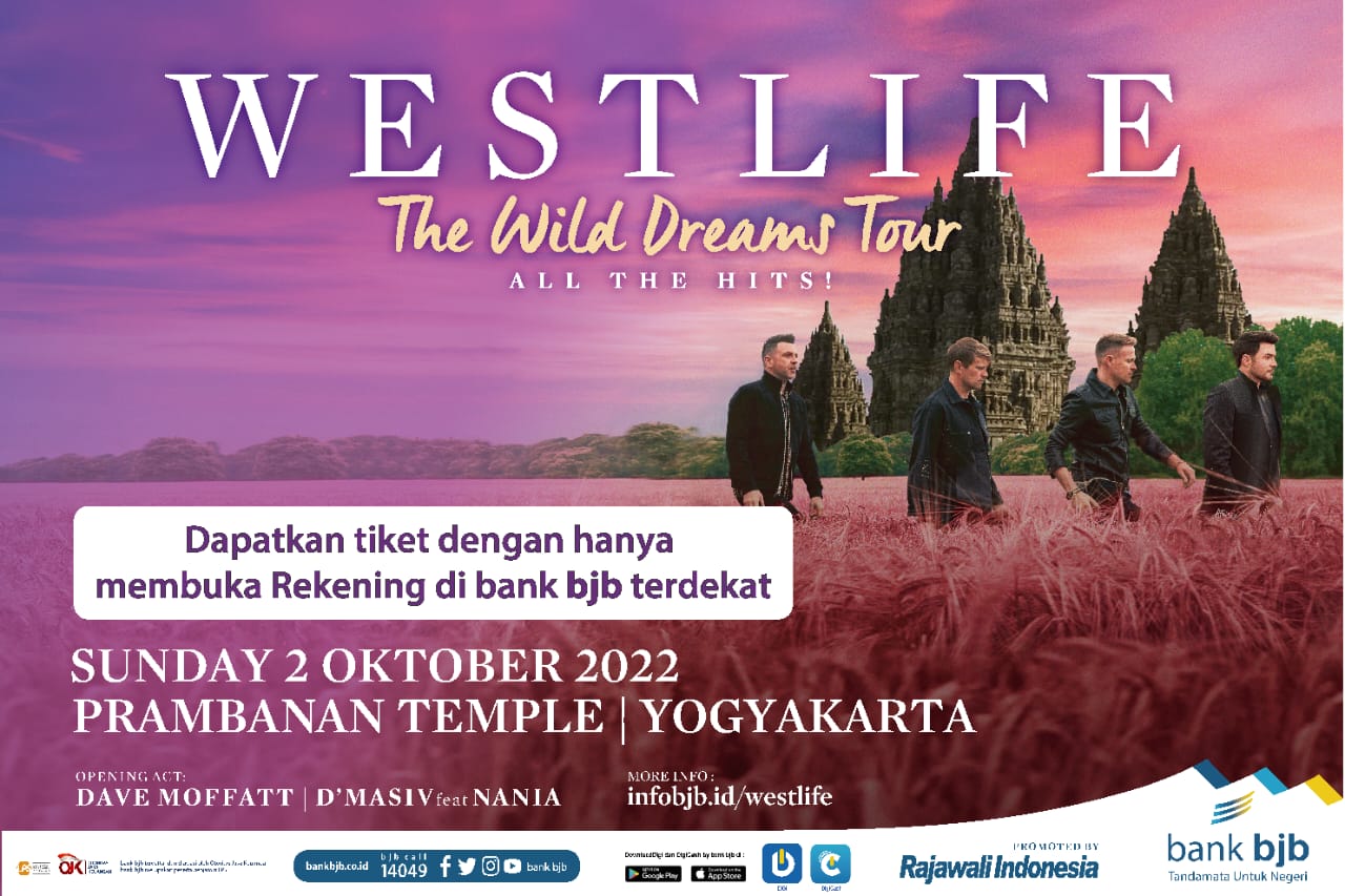 Konser Westlife Dreams Tour Bank Bjb Manjakan Nasabah Dengan