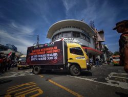 Aksi Kemanusiaan, ACT, AMS JNE Serta PWI Lepas Logistik Bantuan Korban Semeru