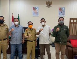 Ketua PWI Jabar Bersama Kepala Kesbangpol Jajaki Sinergi Program