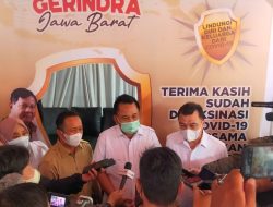 Jelang HUT Ke-14, DPD Gerindra Jawa Barat Menggelar Gebyar Vaksinasi ke-3 Bagi Warga