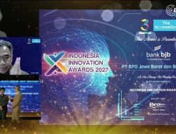 Konsisten Lakukan Terobosan Inovasi, bank bjb Sabet Innovation Award 2022