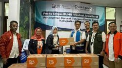 Selain Serahkan Bantuan Gempa, Pos Indonesia Beri Diskon 50 Persen Kiriman Bantuan Tujuan Cianjur