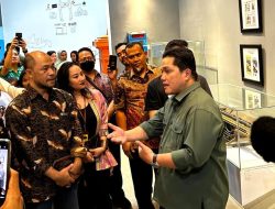 Kunjungi Pos Bloc Medan, Menteri BUMN Erick Thohir Beri Beberapa Masukan