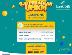 Dukung UMKM di Indonesia, Workshop Bisnis bjb PESATkan UMKM Hadir di Lampung