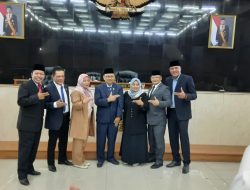 Enjang Tedi Resmi Dilantik Pada Rapat Paripurna PAW Sisa Masa Jabatan 2019-2024