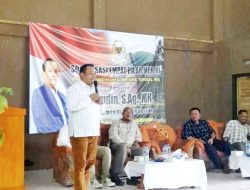 Dihadapan Warga Tegalega Bungbulang Kab. Garut, Hoerudin Gelar Sosialisasi Empat Pilar