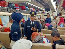 Dekopinda Kota Bandung Gelar Diklat SDM di Gerbong Kereta Api