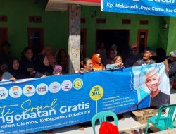 GAJ Gelar Baksos, 157 Warga Desa Ciemas Kab. Sukabumi Ikuti Pengobatan Gratis
