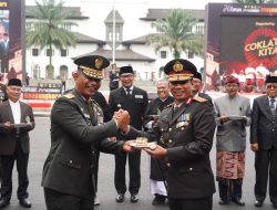 Kasdam III/Siliwangi Hadiri Puncak Peringatan HUT ke-77 Bhayangkara di Gasibu