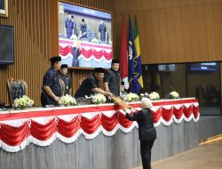 Fraksi Partai Gerindra Sampaikan Pandangan Umum Terhadap 5 Raperda Baru 2023