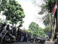 Meriahkan HUT RI ke-78, Bikers Brotherhood 1% MC Jelajahi Jawa Barat