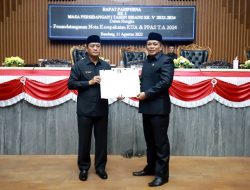 DPRD Bersama Pemkot Bandung Sepakati KUA-PPAS APBD 2024