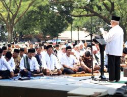 Tedy Rusmawan dan Forkopimda Ikut Salat Istisqa bersama ASN Pemkot Bandung