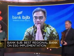 Kinerja Cemerlang, bank bjb Sabet Penghargaan Best Regional Bank dalam CNBC Indonesia Awards 2023