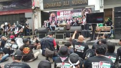 Ratusan Advokat PERADI Kota Bandung Gelar Aksi Bela Palestina