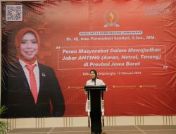 Wakil Ketua DPRD Jabar Ineu Purwadewi Sundari Ajak Masyarakat Wujudkan Jabar Anteng