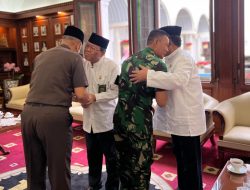 Bersama Pj Gubernur, Pangdam III Siliwangi Halal Bihalal di Gedung Sate