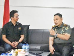 Dandim 0618/BS Letkol Inf Iswan Nusi Ajak PWI Pokja Kota Bandung Bersinergi