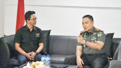 Dandim 0618/BS Letkol Inf Iswan Nusi Ajak PWI Pokja Kota Bandung Bersinergi