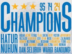 Persib Juara Lagi, Bobotoh Banjiri Jalanan Kota Bandung Rayakan Kemenangan