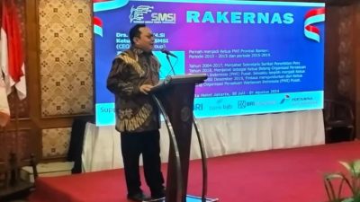 Kongres Dipercepat, Firdaus Kembali Terpilih Jadi Ketua Umum SMSI Secara Aklamasi