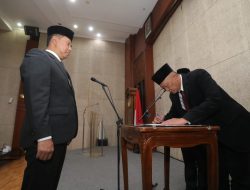 Usai Dilantik, Penjabat Sekda Kota Bandung Dharmawan Nyatakan Siap Bertugas