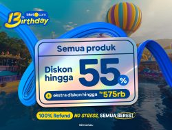 Ajak Sobat Tiket Bebas Berkelana, 13 Tahun tiket.com Perkuat Komitmen dalam Inovasi Teknologi