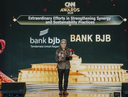 Ukir Prestasi, bank bjb Raih 2 Penghargaan Bergengsi di Ajang CNN Indonesia Awards 2024