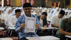 Ketua Sementara DPRD Kota Bandung Agus Andi Setyawan Luncurkan Gerakan Menulis Al-Qur’an