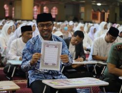 Ketua Sementara DPRD Kota Bandung Agus Andi Setyawan Luncurkan Gerakan Menulis Al-Qur’an