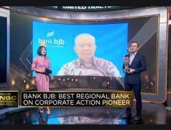 CNBC Indonesia Awards 2024, bank bjb Sabet Best Regional Bank on Corporate Action Pioneer