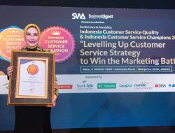bank bjb Raih Penghargaan                                                                                         Indonesia Customer Service Quality Award 2024