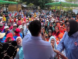 Ribuan Warga Cangkuang Sambut Sahrul Gunawan dengan Antusias