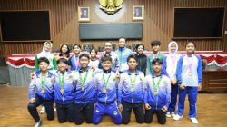 Ketua DPRD Kota Bandung Asep Mulyadi Sambut Juara Gala Siswa Indonesia SMP Tingkat Nasional