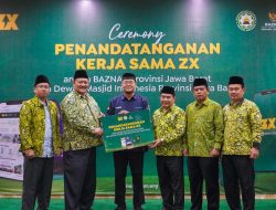 BAZNAS Jabar Teken Kerjasama dengan DMI Sosialisasikan Aplikasi ZX