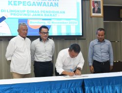 ASN Disdik Jabar Teken Pakta Integritas Komitmen Tata Kelola Pemerintahan