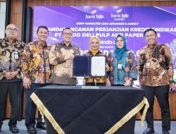 Fasilitasi Kredit Sindikasi, bank bjb Bersinergi dengan APP Indonesia sebagai JMLA untuk PT Pindo Deli Pulp and Paper Mills