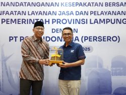 Sepakati Pemanfaatan Layanan Jasa dan Pelayanan Publik, PosIND dan Pemprov Lampung Teken MoU