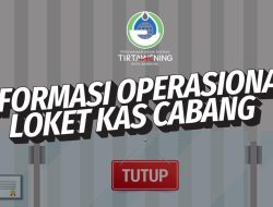 Pelayanan Loket dan Kas Cabang Perumda Tirtawening Kota Bandung Tutup Sementara