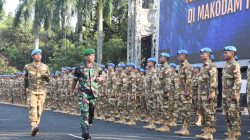 Pangdam III Siliwangi Sambut Satgas Kizi TNI Konga XX-U/Monusco Kongo Yonzipur 3/YW