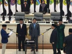 Gantikan Almarhum Dedi Damhudi, Yusuf Ridwan Resmi Dilantik Sebagai Anggota DPRD Jabar
