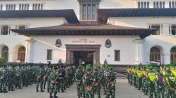 Sebanyak 355 Personel Gabungan Siaga Hadapi Aksi Mahasiswa di Gedung Sate