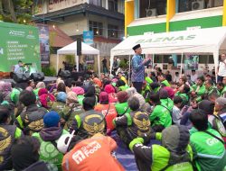 Syukuran Puncak Ramadhan Baznas Jabar Diikuti Ratusan Driver Ojol dan Opang