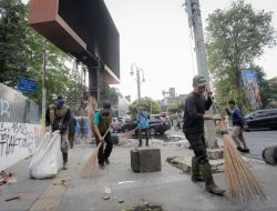 Imbas Aksi Ricuh, Lampu Lalu Lintas & Jaringan Fibre Optics Lalu Lintas 75 Persen Hancur