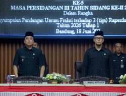 Tiga Raperda Pemkot Bandung Masuki Tahap Pandangan Umum Fraksi DPRD