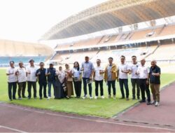 Kawal Sukses Porprov XV 2026 Komisi V DPRD Jawa Barat Tinjau Stadion Wibawa Mukti