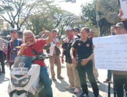 Desak Hotman Diperiksa, Puluhan Wartawan Gelar Unjuk Rasa di Mapolda Jabar