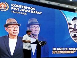 Terpilih Aklamasi, Oland PH Sibarani Kembali Jabat Ketua DK PWI Jawa Barat Periode 2026-2031