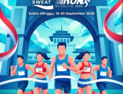 Ribuan Pelari Siap Ikuti Pocari Sweat Run Bandung 2026, Ini Dia Rutenya